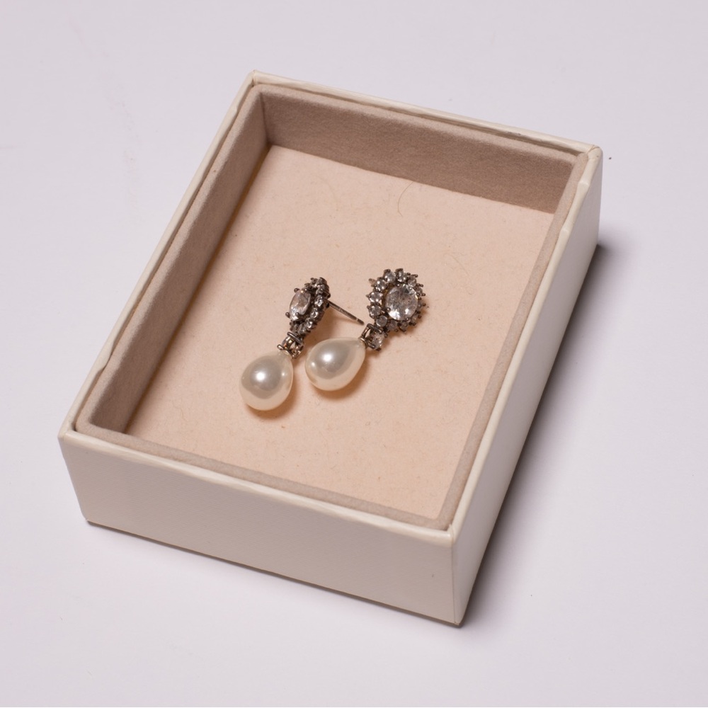 Anna Campbell Bridal Costume Jewelry Earrings